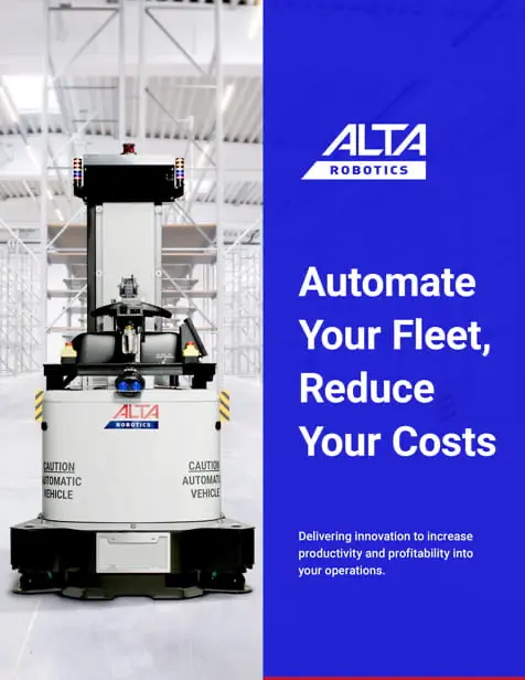 Alta Robotics. Automate Your Fleet, Reduce Your Costs. Delivering onnovation to increase productivity and profitability into your operations.