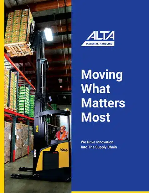Alta Material Handling. We Drive Innovation Into The Supply Chain.